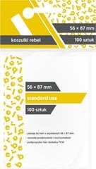 Протекторы для карт Rebel Standard USA (56 x 87 мм), 100 шт. цена и информация | Настольные игры | kaup24.ee