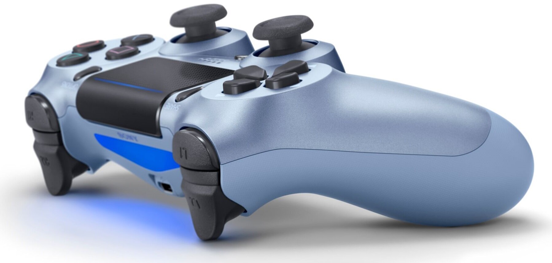 Juhtmevaba juhtpult Games World PS4 Doubleshock 4 V2 ( Titanium Blue) PS4 / PS5 / Android / iOS, PC jaoks цена и информация | Mängupuldid | kaup24.ee