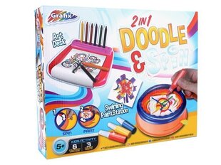 Grafix värvimiskomplekt Doodle&Spin hind ja info | Arendavad mänguasjad | kaup24.ee