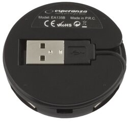 Jagaja Esperanza 4 ühendust EA135B USB2.0 YOYO цена и информация | Esperanza Aксессуары для компьютеров | kaup24.ee