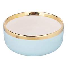 Салатница Aurora Gold 14 см 500 мл, цвет светло - синий цена и информация | Посуда, тарелки, обеденные сервизы | kaup24.ee