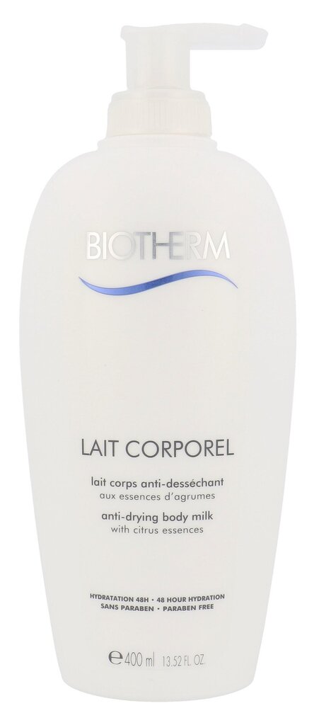 Niisutav kehakreem kuivale nahale Biotherm Lait Corporel 400 ml цена и информация | Kehakreemid, losjoonid | kaup24.ee