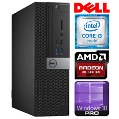 Стационарный компьютер DELL 3040 SFF i3-6100 16GB 480SSD+1TB R5-340 2GB WIN10Pro цена и информация | Стационарные компьютеры | kaup24.ee