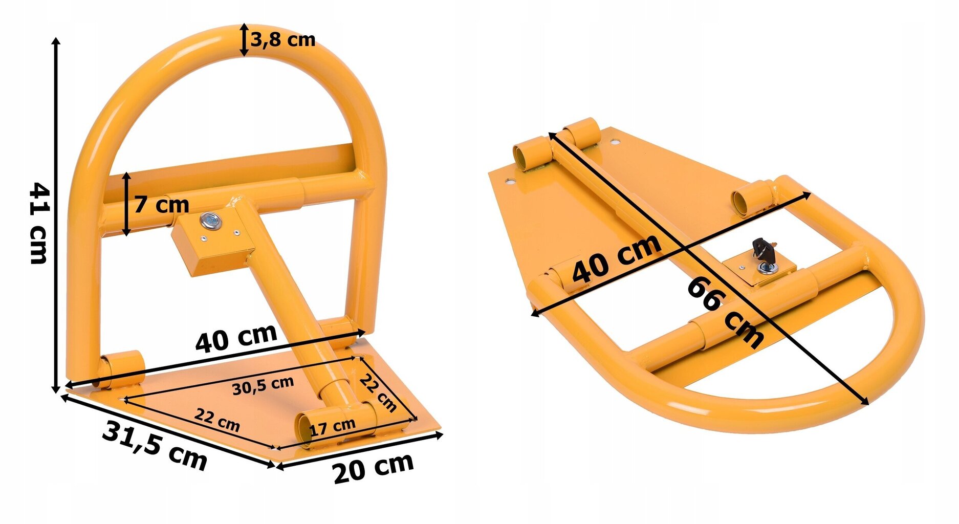 Parkimisplats 40 cm hind ja info | Lisaseadmed | kaup24.ee