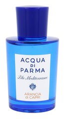 Meeste parfüüm Blu Mediterraneo Arancia Di Capri Acqua Di Parma EDT: Maht - 75 ml hind ja info | Acqua Di Parma Kosmeetika, parfüümid | kaup24.ee