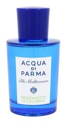 <p>Позвольте <strong>100% оригинальным Парфюмерия унисекс Bergamoto di Calabria Acqua Di Parma EDT</strong> удивить вас и создайте женственный образ, используя эти эксклюзивные <strong>женские духи </strong>с уникальным, индивидуальным ароматом. Откройте для себя <strong>100% оригинальные продукты Acqua Di Parma</strong>!</p><br /><ul><li>Пол: Унисекс</li><li>Тип: EDT (Eau de Toilette)</li><li>Название аромата: Bergamoto di Calabria</li></ul> цена и информация | Женские духи | kaup24.ee