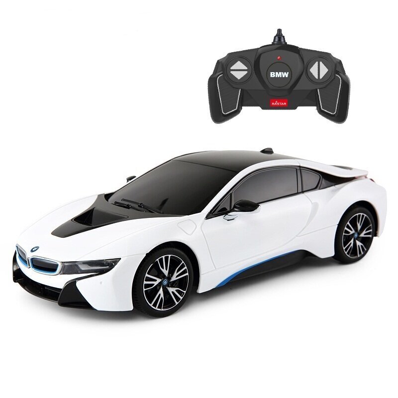 Puldiauto Rastar BMW i8 1:18 hind ja info | Poiste mänguasjad | kaup24.ee