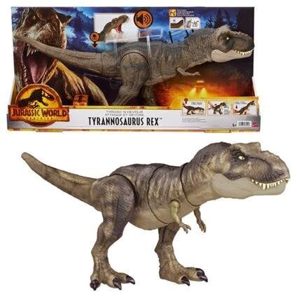 Dinosaurus Võitleja T-Rex Jurassic World, HDY55 hind ja info | Poiste mänguasjad | kaup24.ee