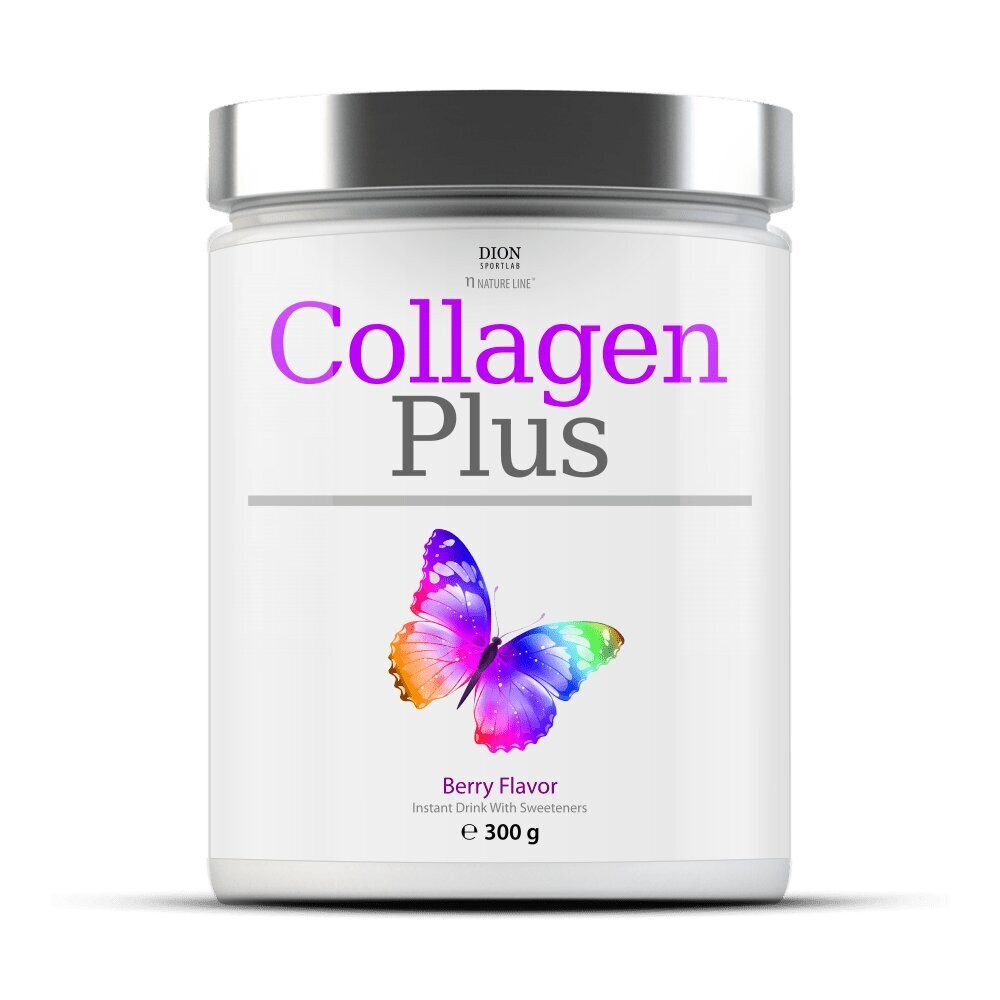 Dion Sportlab Collagen Plus - Marjad, 300 g цена и информация | Vitamiinid, toidulisandid, ilu preparaadid | kaup24.ee