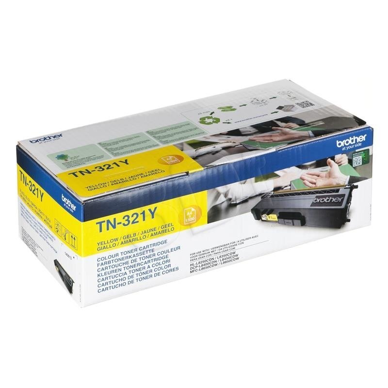 BROTHER TN321BY Toner yellow 1500 pages hind ja info | Laserprinteri toonerid | kaup24.ee