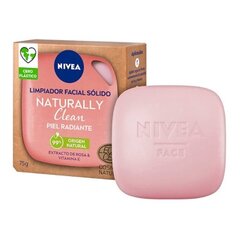 Näopuhastaja Naturally Clean Nivea Tahke (75 g) hind ja info | Näopuhastusvahendid | kaup24.ee