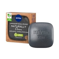 Очищающее средство для лица Naturally Clean Nivea твердый эксфолиант Активированный уголь (75 g) цена и информация | Аппараты для ухода за лицом | kaup24.ee