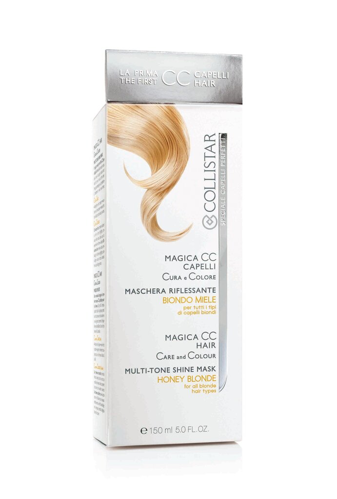 Tooniv juuksemask Collistar Magica CC Honey Blonde 150 ml hind ja info | Maskid, õlid, seerumid | kaup24.ee