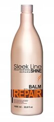 Juuksepalsam siidiproteiiniga Stapiz Sleek Line 1000 ml цена и информация | Бальзамы, кондиционеры | kaup24.ee