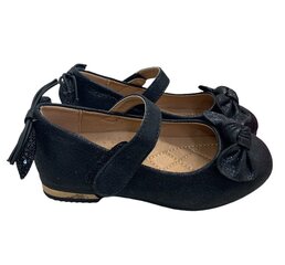 Туфельки для девочки "Apawwa".C46-1.Черные. цена и информация | Детские туфли | kaup24.ee