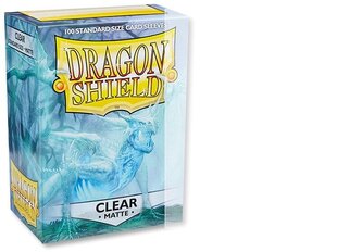 Kaardiümbrised Dragon Shield Matte Clear, 100 tk. hind ja info | Lauamängud ja mõistatused | kaup24.ee