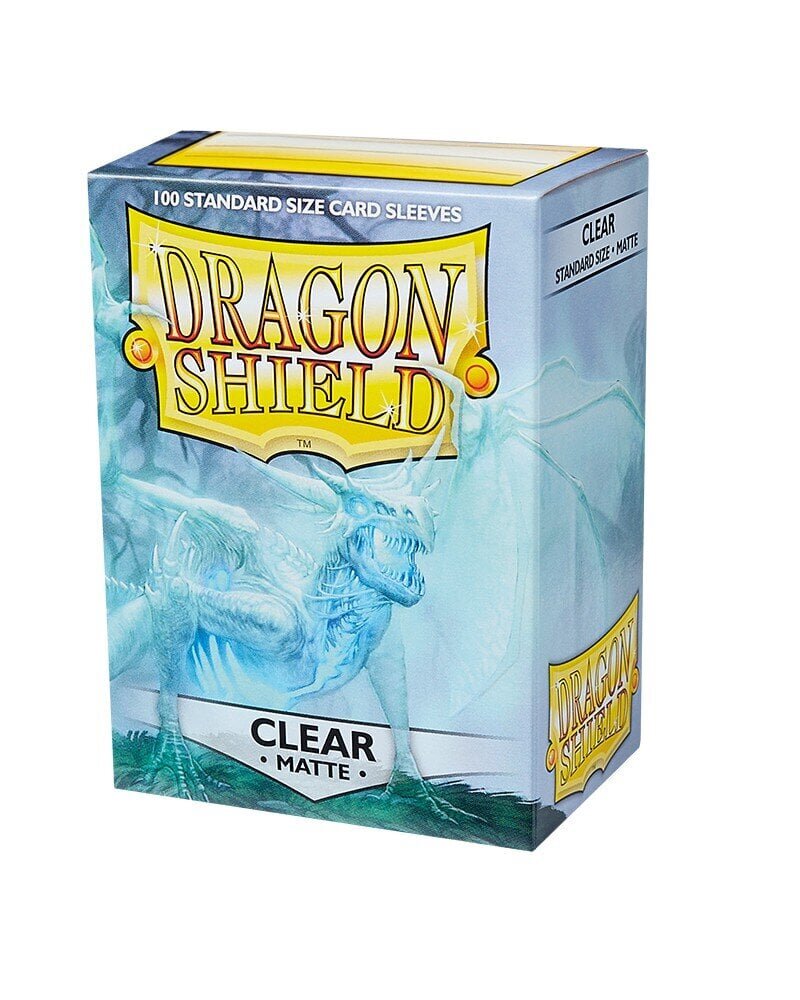 Kaardiümbrised Dragon Shield Matte Clear, 100 tk. цена и информация | Lauamängud ja mõistatused | kaup24.ee