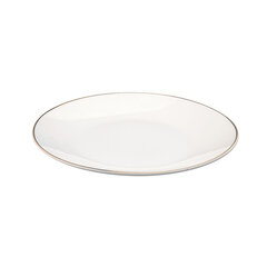 Тарелка десертная фарфоровая Bella Golden LineBELLA, 20 см цена и информация | Посуда, тарелки, обеденные сервизы | kaup24.ee