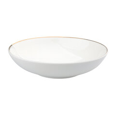 Тарелка фарфоровая глубокая Bella Golden Line, 20 см, 450 мл  цена и информация | Посуда, тарелки, обеденные сервизы | kaup24.ee