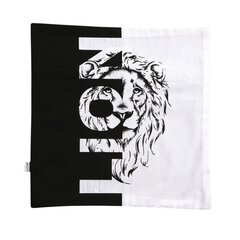 POSZEWKA DEKORACYJNA 40X40 CM DZIKIE ZWIERZĘTA DEK. LION N/N BZ hind ja info | Dekoratiivpadjad ja padjakatted | kaup24.ee