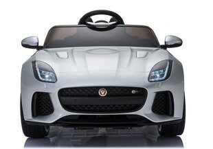 Elektriauto Jaguar F-Type, hõbedane цена и информация | Электромобили для детей | kaup24.ee