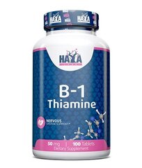 Toidulisand Haya Labs B-1 Thiamine 100 tabl., MP-422/22 hind ja info | Vitamiinid | kaup24.ee