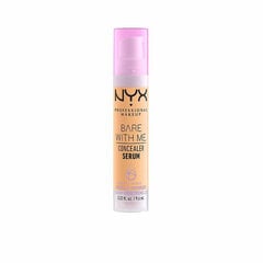 Näokorrektor NYX Bare With Me 05-golden Seerum (9,6 ml) цена и информация | Пудры, базы под макияж | kaup24.ee