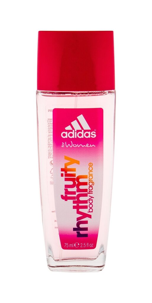 Spreideodorant Adidas Fruity Rhythm naistele 75 ml hind ja info | Lõhnastatud kosmeetika naistele | kaup24.ee