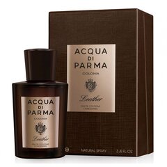 Meeste parfüüm Leather Acqua Di Parma EDC (180 ml) цена и информация | Мужские духи | kaup24.ee