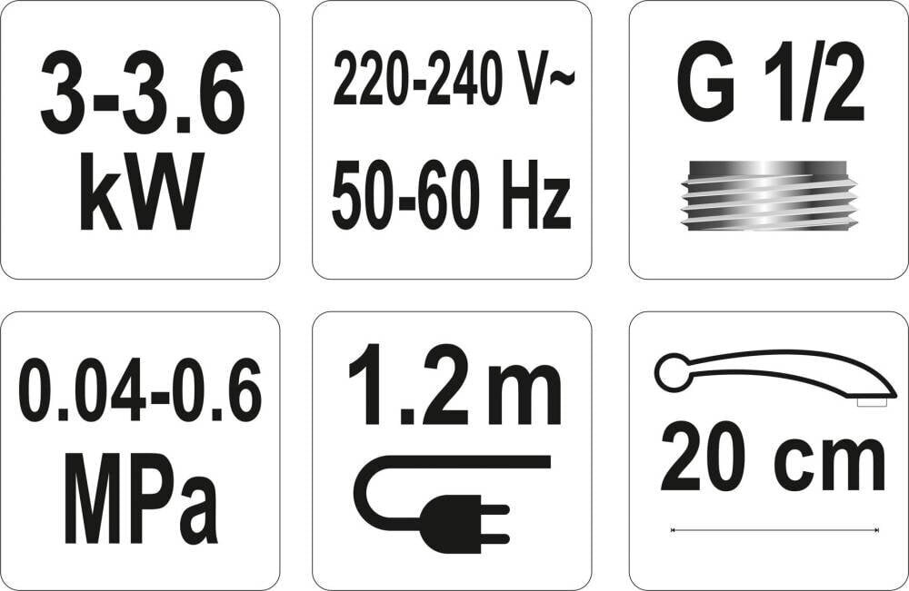 Elektriline veesoojendi/segisti 3000Вт STROKKUR1 hind ja info | Boilerid | kaup24.ee