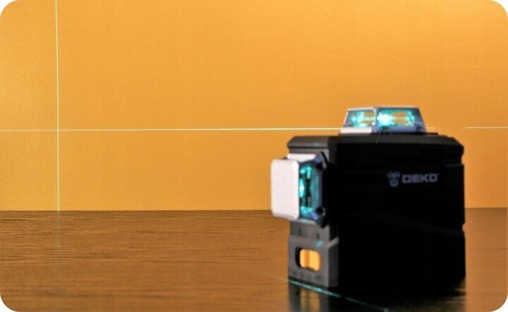 Risti isetasanduv laser Deko 3D 360 °, 30 m цена и информация | Käsitööriistad | kaup24.ee