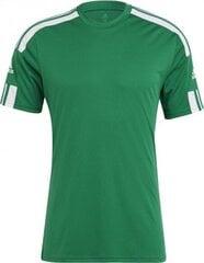 Футболка мужская Adidas Squadra 21 JSY GN5721, зеленая цена и информация | Футбольная форма и другие товары | kaup24.ee