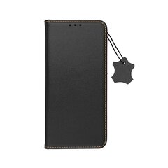 Кожаный чехол Forcell SMART PRO для Samsung Galaxy S22 Ultra, черный цена и информация | Чехлы для телефонов | kaup24.ee