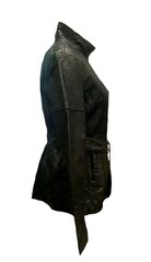 Кожаная куртка, удлиненная цена и информация | Женские куртки | kaup24.ee