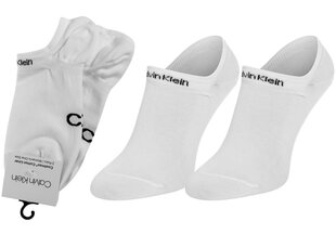 Sokid naistele Calvin Klein 2 paari, valge 100001814 002 17213 hind ja info | Naiste sokid | kaup24.ee