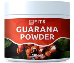 Toidulisand Guaraana pulber 200 g hind ja info | Muud toidulisandid ja preparaadid | kaup24.ee