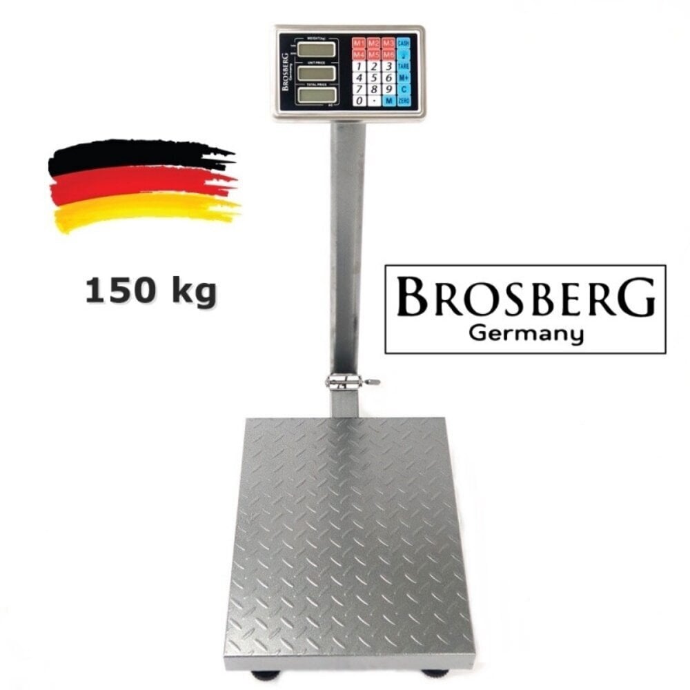 Platvormkaal Brosberg P150MS hind ja info | Tööstuskaalud | kaup24.ee