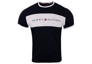 Meeste T-särk Tommy Hilfiger CN SS TEE Navy UM0UM01170 416 16760 цена и информация | Мужские футболки | kaup24.ee