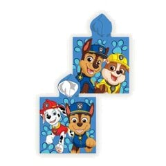 Детское полотенце Poncho Paw Patrol, 50x100cm цена и информация | Полотенца | kaup24.ee