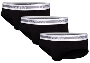 Meeste aluspüksid, Calvin Klein, 3 paari Mustad NB2142A 001 16872 hind ja info | Meeste aluspesu | kaup24.ee