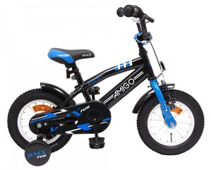 Laste jalgratas BMX AMIGO BMX Fun 12'' 21 cm, sinine hind ja info | Jalgrattad | kaup24.ee