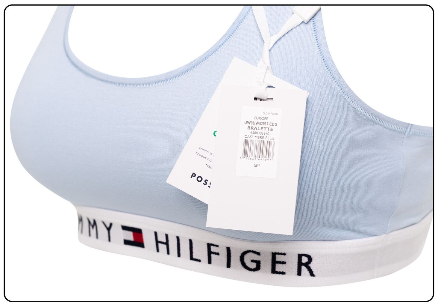 Naiste rinnahoidja Tommy Hilfiger Sinine UW0UW02037 CDG 16033 цена и информация | Rinnahoidjad | kaup24.ee