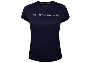 Naiste T-särk Tommy Hilfiger RN TEE SS Navy UW0UW01618 416 16878 цена и информация | Женские футболки | kaup24.ee