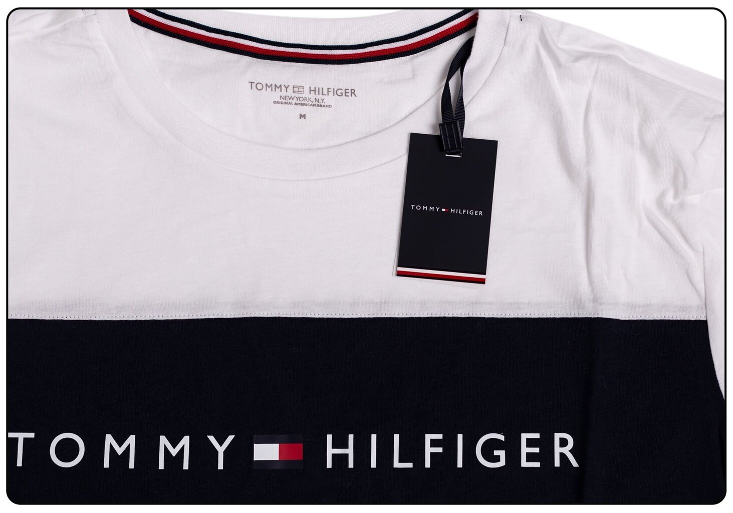 Meeste T-särk Tommy Hilfiger CN SS TEE Valge UM0UM01170 100 16764 hind ja info | Meeste T-särgid | kaup24.ee