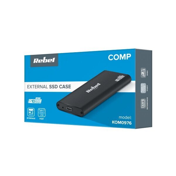Rebel M2 USB C 3.0 SSD цена и информация | Välised kõvakettad (SSD, HDD) | kaup24.ee