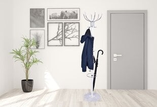 Белая вешалка Pietro цена и информация | Вешалки и мешки для одежды | kaup24.ee
