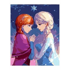 Maalid numbrite järgi "Elsa ja Anna" 40 x 50 G KTMK-47757 hind ja info | Maalid numbri järgi | kaup24.ee