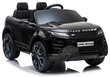 Kahekohaline laste elektriauto Lean Range Rover Evoque, mustaks värvitud hind ja info | Laste elektriautod | kaup24.ee