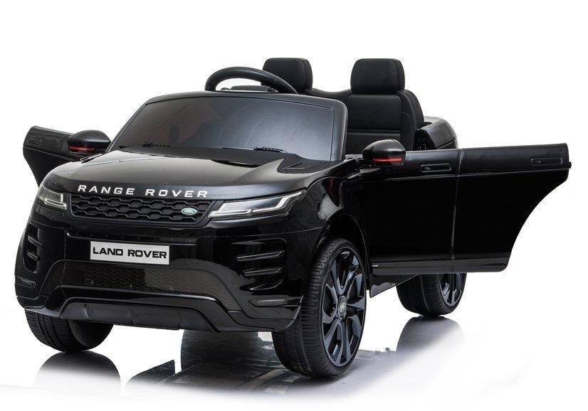Kahekohaline laste elektriauto Lean Range Rover Evoque, mustaks värvitud hind ja info | Laste elektriautod | kaup24.ee