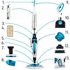 Aurumopp Yoer, 2100 W / 400 ml hind ja info | Aurupuhastid, aurumopid | kaup24.ee